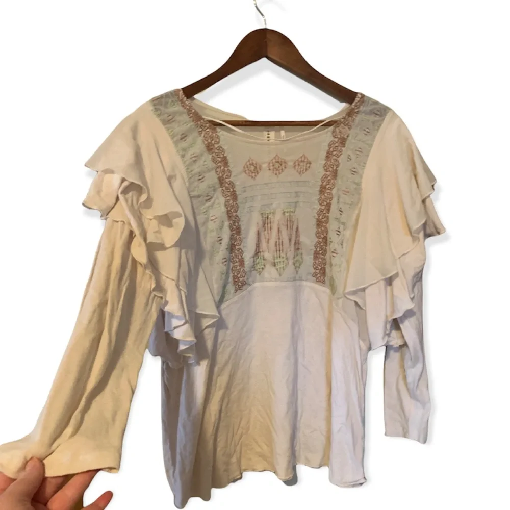 Free People La Cienga Embroidered Top - Picture 8 of 14